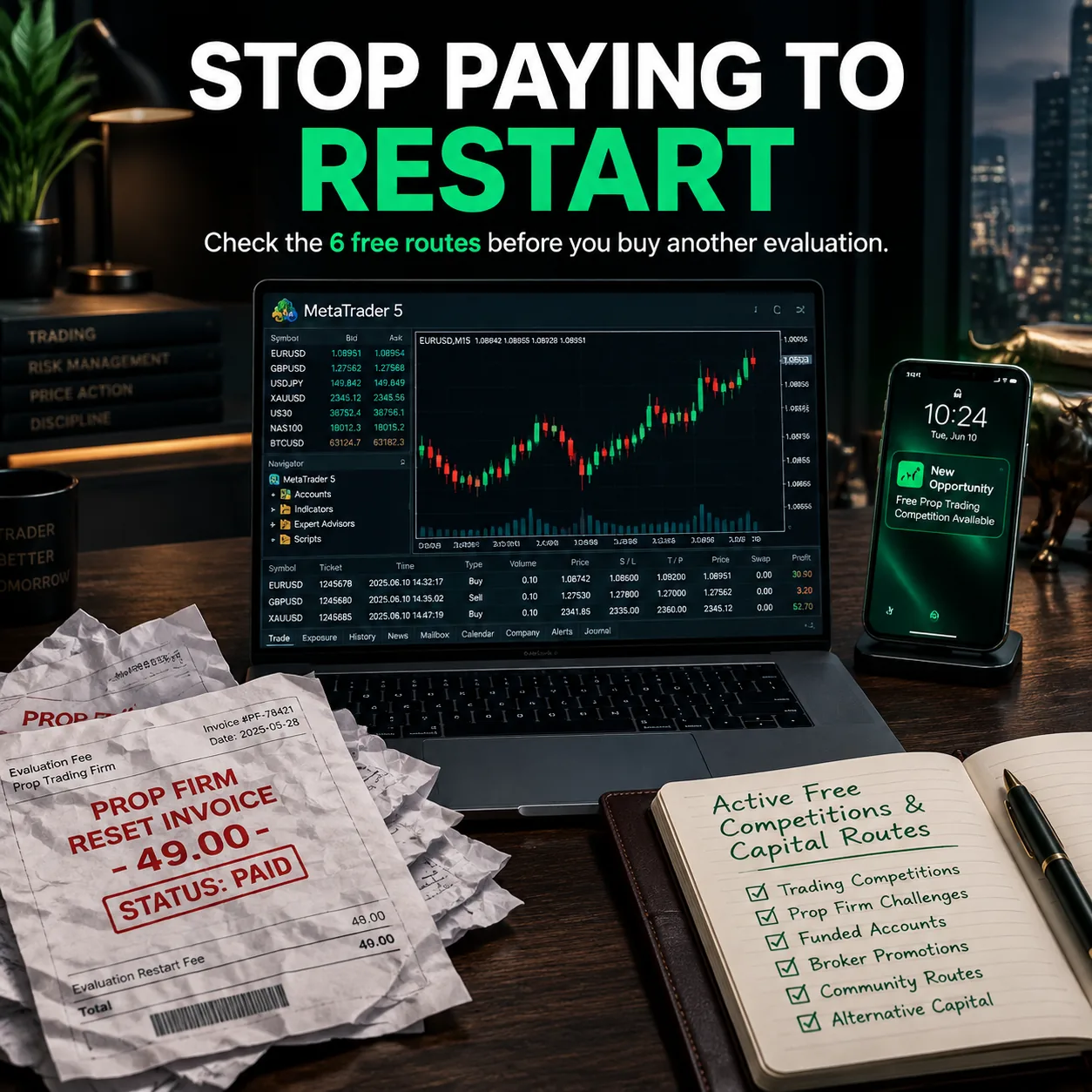 Stop Paying To Restart