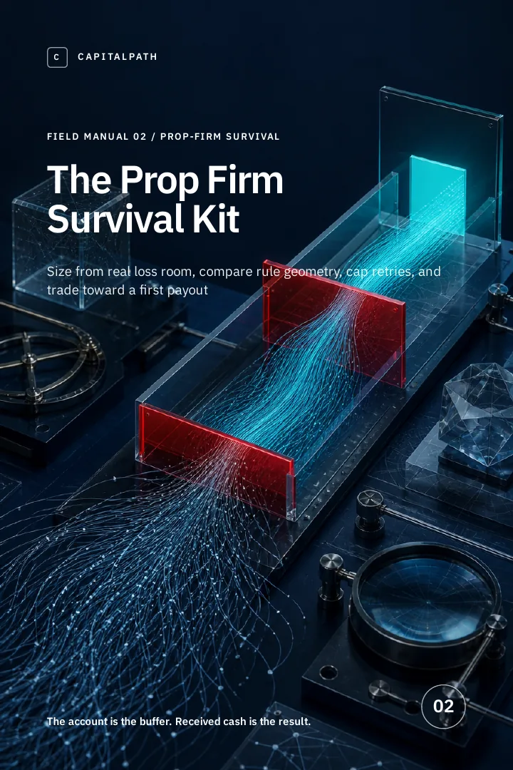 The Prop Firm Survival Kit ebook cover